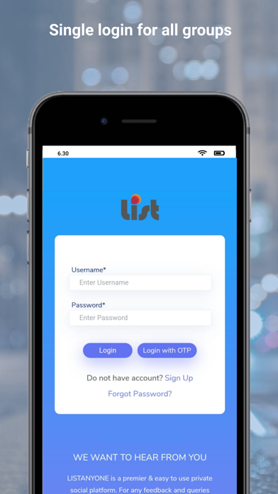 Listanyone Screenshot
