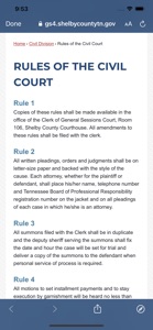 GS Court Clerk’s Office screenshot #3 for iPhone