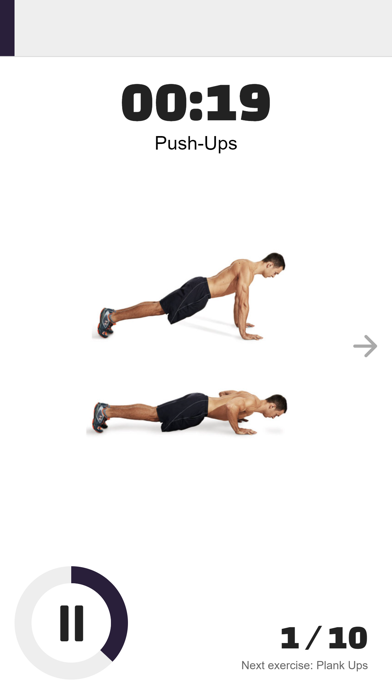 Muscle Growth Workout Screenshot