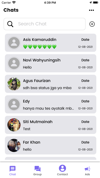 AyoTalk - Messenger Screenshot