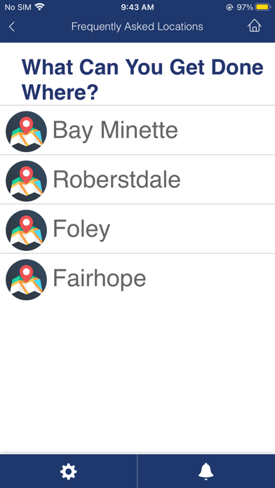 Baldwin County AL Commission Screenshot