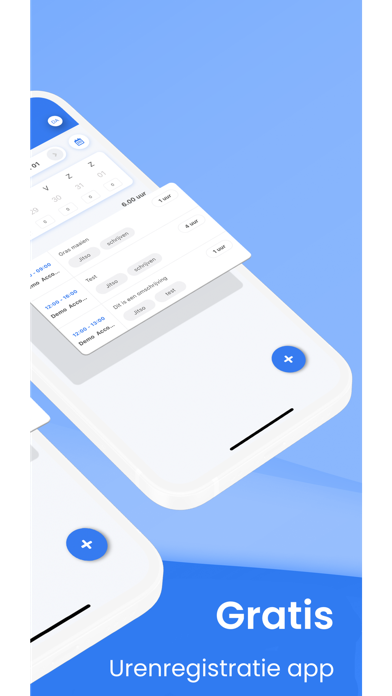 TimeMate - Urenregistratie Screenshot