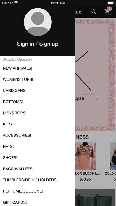 Caslyn Kai Boutique Screenshot