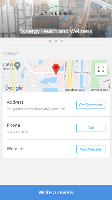 Synergy Health and Wellness Screenshot