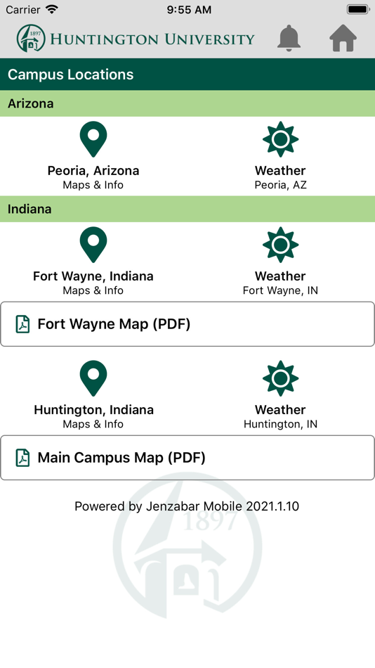 #3. Huntington University (iOS) 由: Jenzabar, Inc.