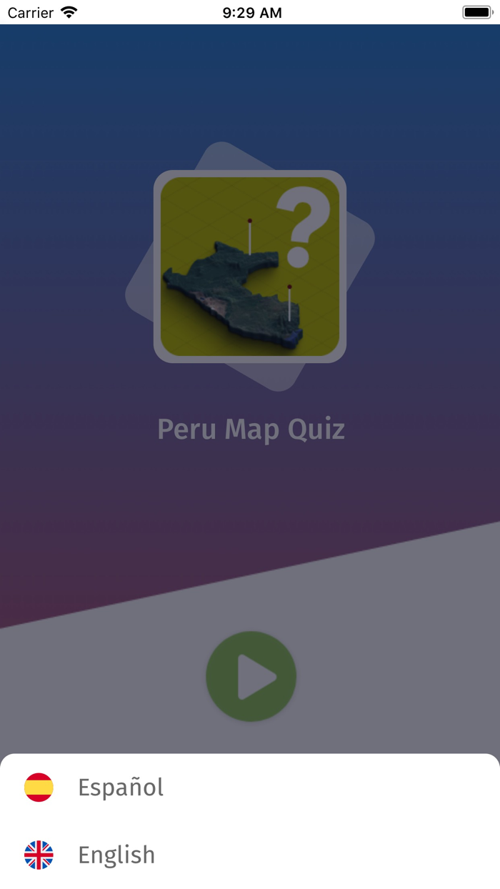 Peru Regions and Provinces Quiz