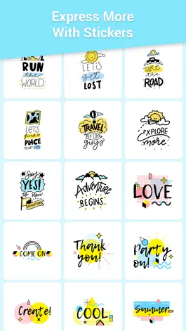 Game screenshot Colorful Quotes Stickers mod apk