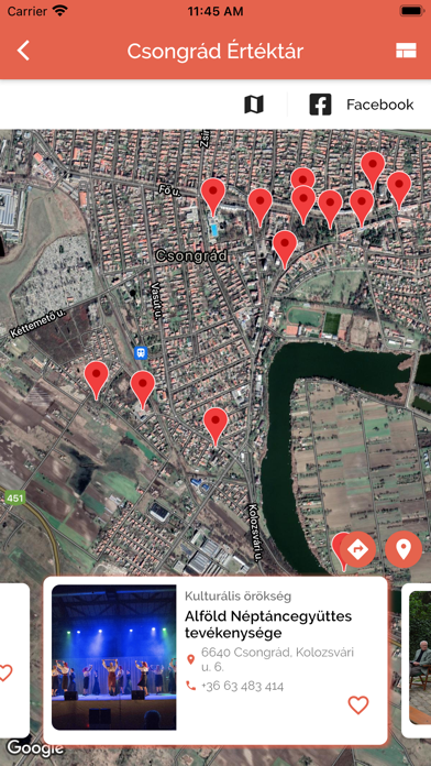 Csongrád Értéktár Screenshot
