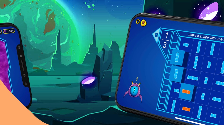 #2. Monsters vs Fractions (iOS) 由: SMART Technologies