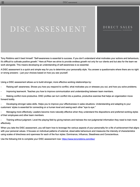 Screenshot #5 pour Direct Sales Handbook