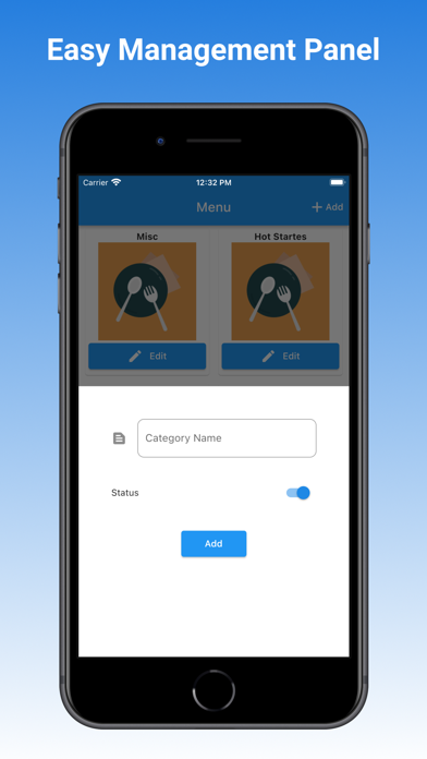 FoodMark Merchant Screenshot