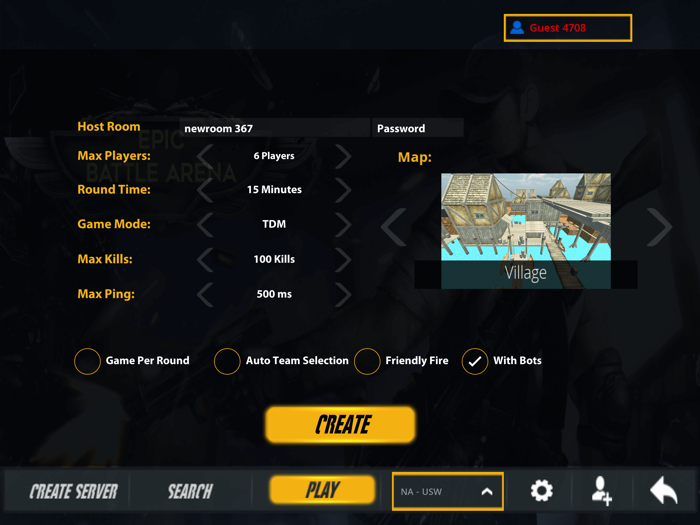 Mobile Shooting - Battle Arena