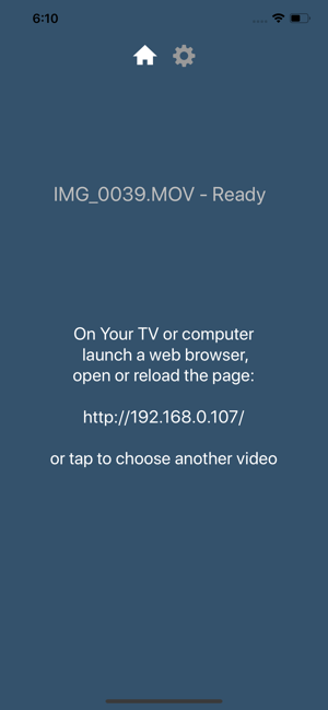 ‎Home Video Server Screenshot