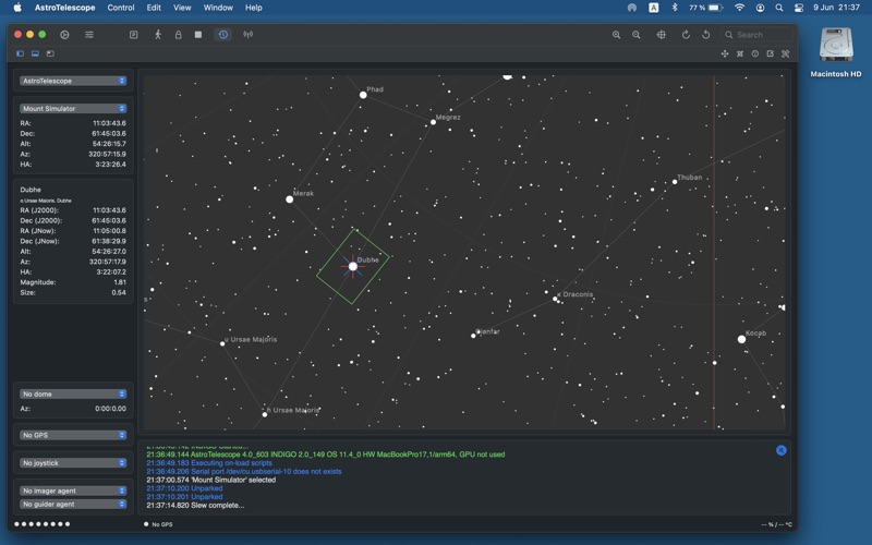 Screenshot #1 pour AstroTelescope
