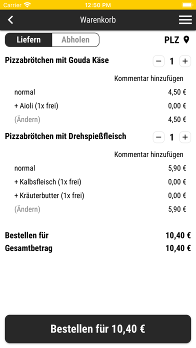 Pizzeria Di Mani Screenshot