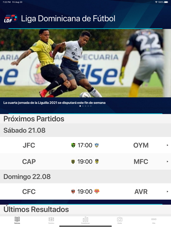 Screenshot #5 pour Liga Dominicana de Fútbol