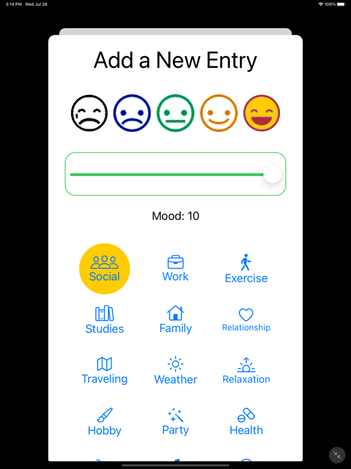 Mindful - Mood Diary