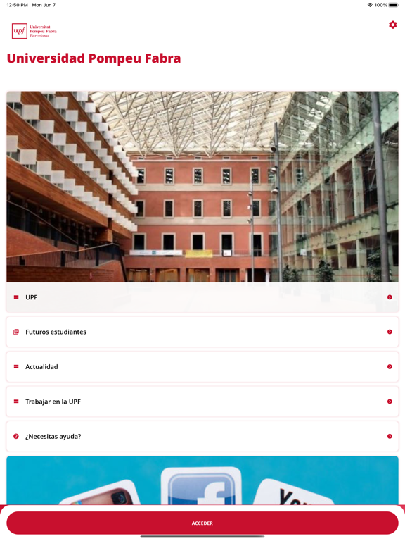 Screenshot #4 pour UPF Mòbil