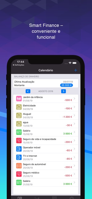 Meu orçamento na App Store