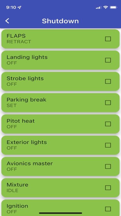 Checklist-C172 screenshot-5