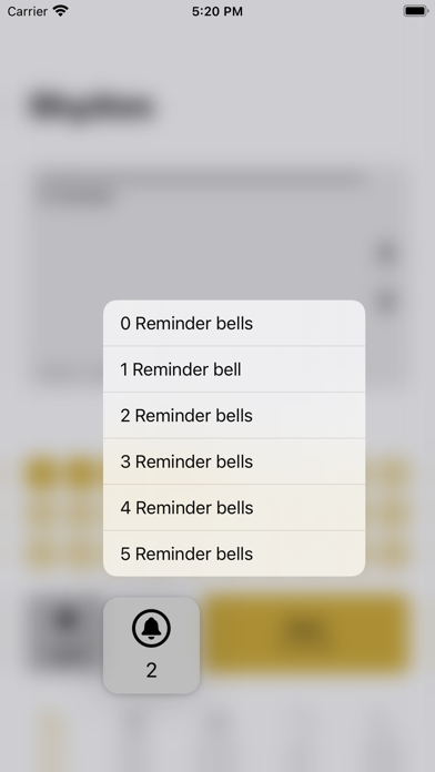 Rhythm Meditation Timer Pro Screenshot