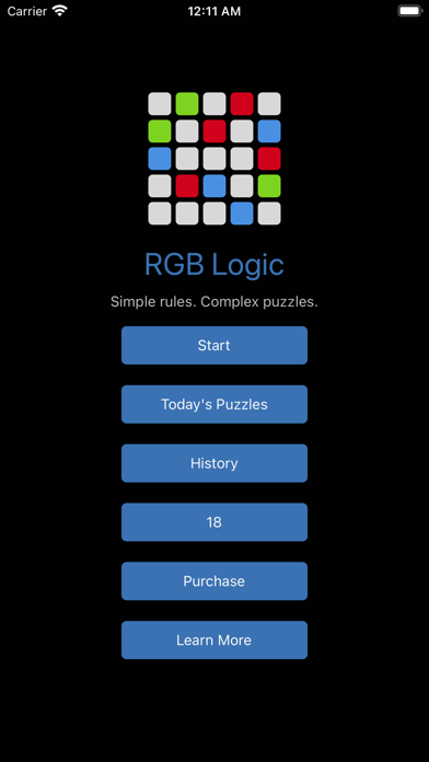 RGB Logic (Buchstabensalat) Screenshot