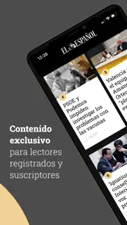 el español: diario de noticias iphone screenshot 2