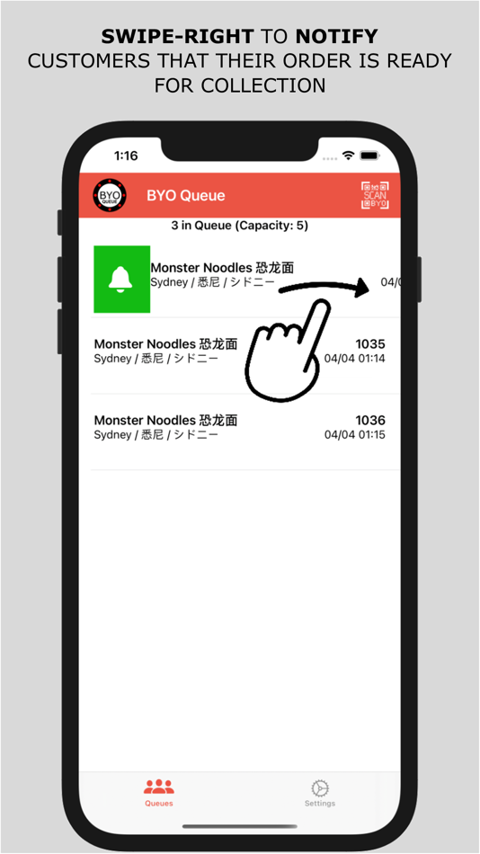 #6. BYO Queue (iOS) 由: BYO Buzzer Pte. Ltd.