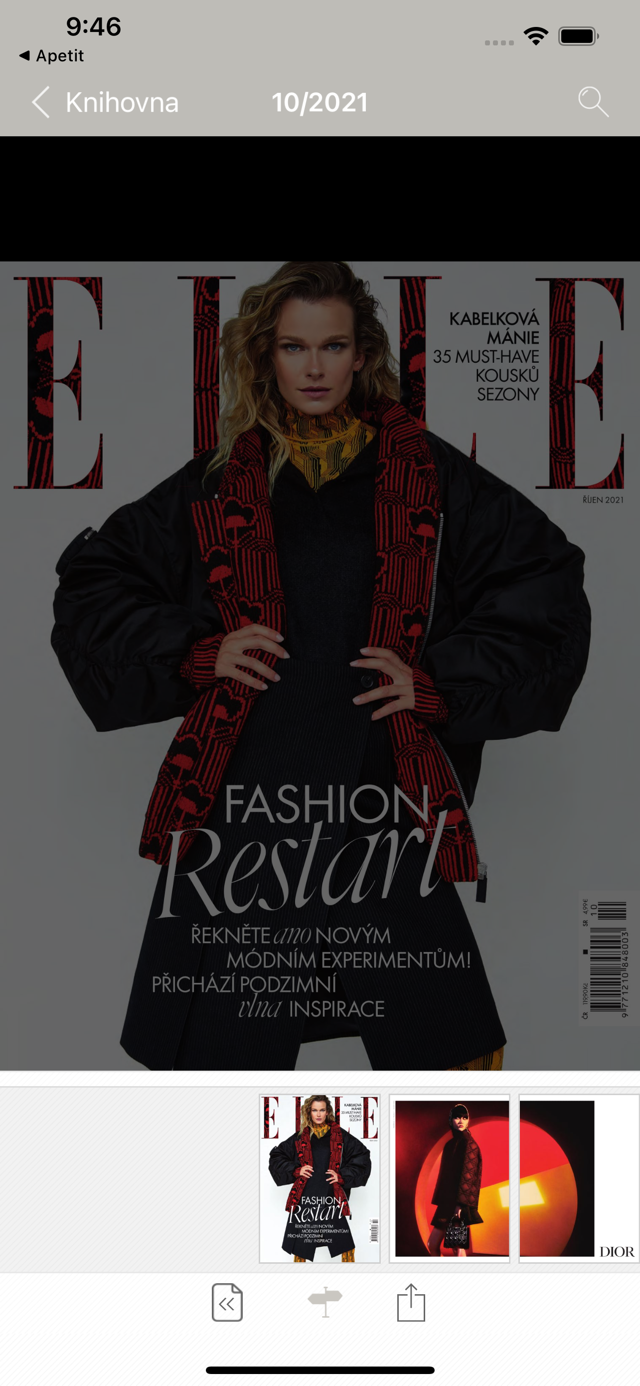 Elle Magazine Czech
