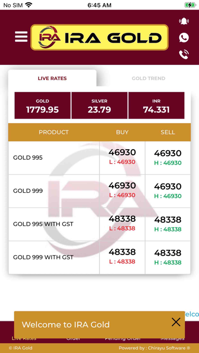 Ira Gold Screenshot