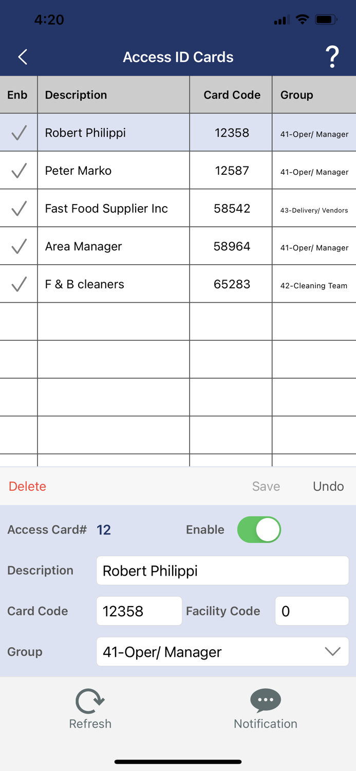Gemini Commercial Security App