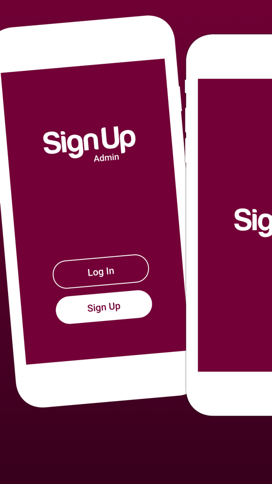 #1. Sign Up Admin (iOS) 由: ZST