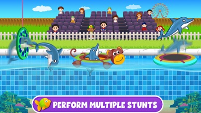 Dolphin Water Rush Screenshot