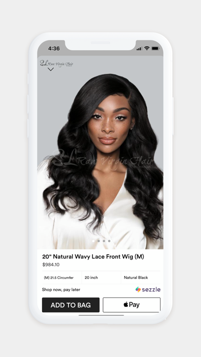 SL Raw Virgin Hair Screenshot
