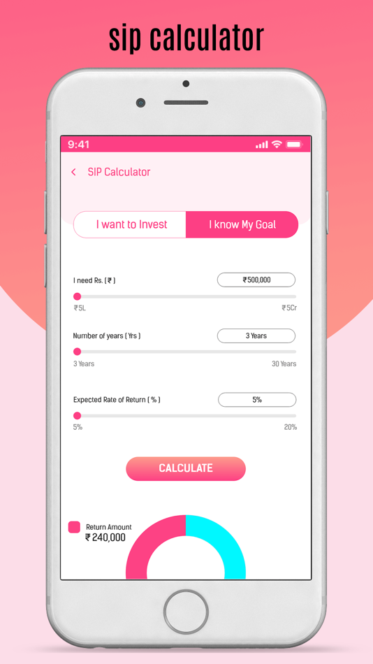 #5. SIP Calculator - SIP Planner (iOS) بواسطة: Nexogen Private Limited