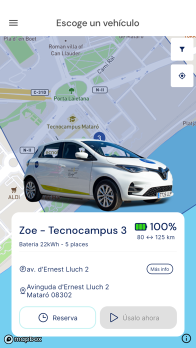 Som Mobilitat Carsharing Screenshot