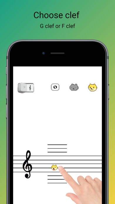 staff game 互动五线谱 Screenshot