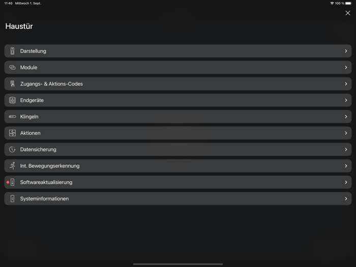 Schüco DCS SmartTouch
