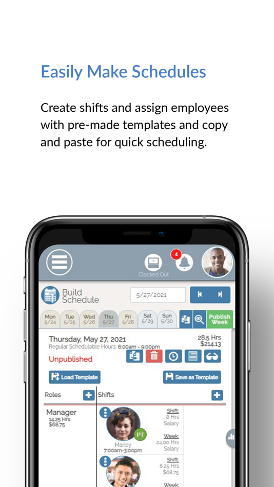 #2. SHIFTR Employee Scheduling (iOS) 由: Specsoft