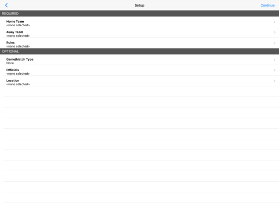 Volleyball Scorebook + Stats iPad screenshot 4 - Sports app