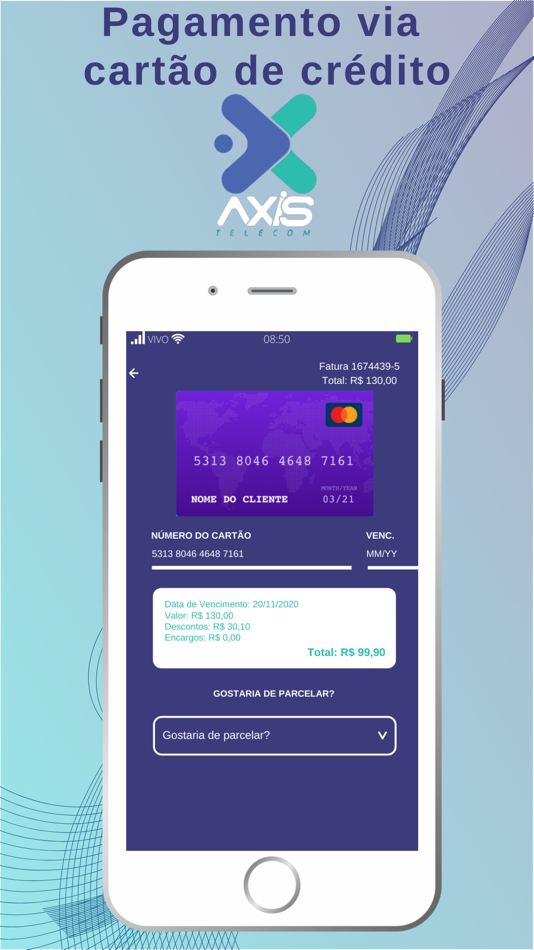 #5. AXIS TELECOM (iOS) By: HubSoft