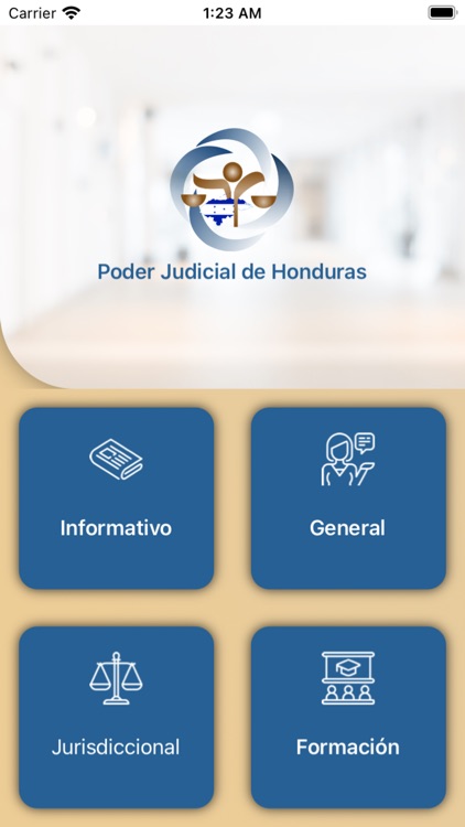 Poder Judicial de Honduras screenshot-0