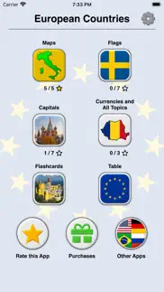 european countries - maps quiz iphone screenshot 3