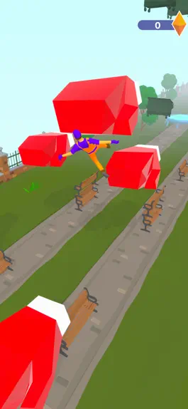 Game screenshot Ragdoll Race 3D apk