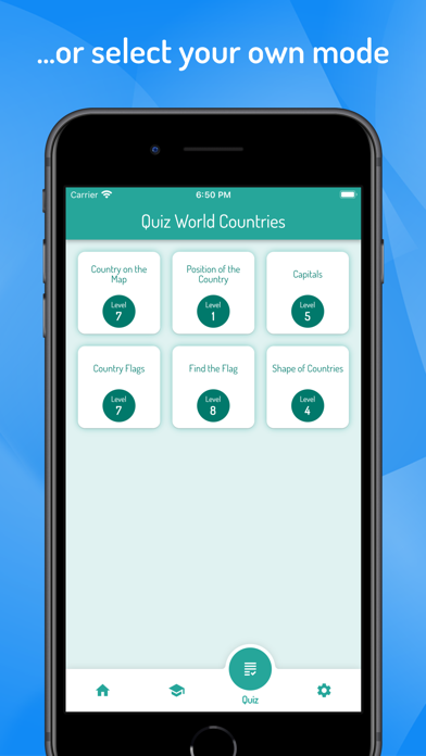 Quiz World Countries & Cities Screenshot