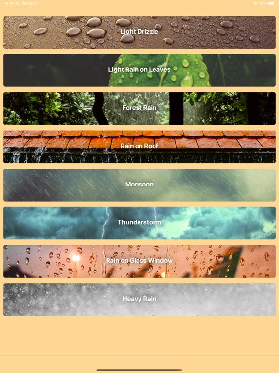 Screenshot #5 pour Son de la Pluie: Relax, Dormir