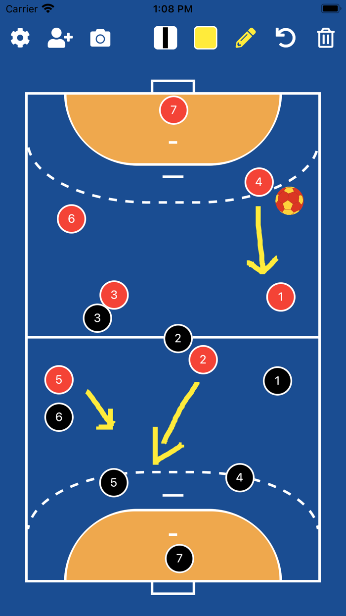 Handball Tactic Board