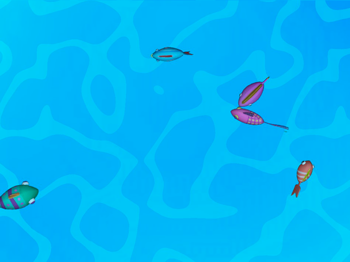 Cat fish game for cats