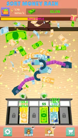 Game screenshot Sort Money Rain mod apk