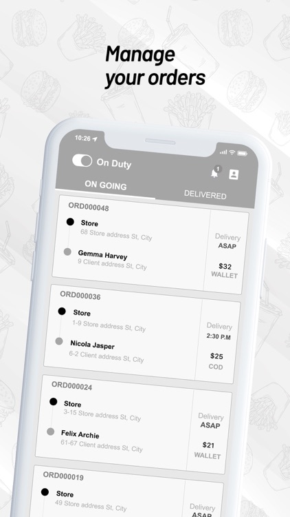Cheffy - Courier App